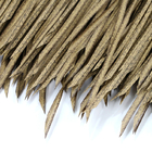 Φοινικών φύλλων συνθετική Palapa Tiki Palstic ομπρελών Thatched υπαίθρια στέγη καλυβών PVC