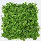 Ήλιων απόδειξης πλασματικά πλαστά πράσινου φυτού φύλλα 4 στρωμάτων τοίχων τεχνητά