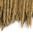 Συνθετική στέγη Thatch, φύλλο Thatching απόδειξης σκουριάς καρύδων 500*500mm