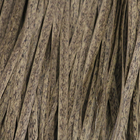 Ρόλος Thatch καλυβών Tiki απόδειξης ρίζας, ρόλοι φοινικών thatch ελαφριοί