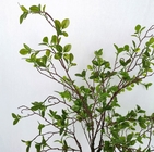 φυτά μπονσάι 150cm τα τεχνητά, επινοούν τα σε δοχείο πράσινα φύλλα αφής φυτών εσωτερικά πραγματικά