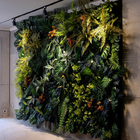 πλαστικός φράκτης σκηνικού τοίχων 100*100cm τεχνητός πράσινος