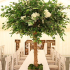 δέντρο ανθών 1m τεχνητό, πλαστό άσπρο δέντρο ανθών κερασιών ODM για το γάμο
