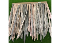 Τεχνητό υλικό κατασκευής σκεπής φύλλων φοινικών αχύρου, πλαστική στέγη thatch απόδειξης σκουριάς